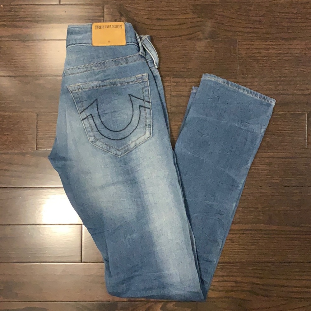 True Religion Relaxed Slim Jeans (Size: 28)